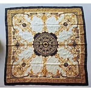 Vintage Scarf 100% Pure Silk Japan Regal Vintage Women Abt 35"x34" U308